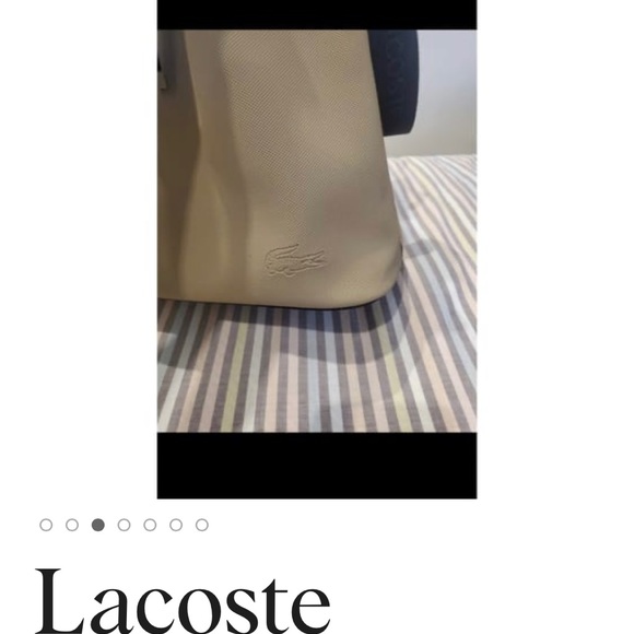 Lacoste vintage bucket bag. - Picture 2 of 8